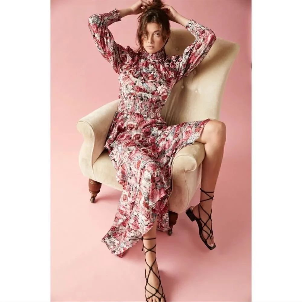 New Elliatt Free People Dorian Dress - Multi/size S